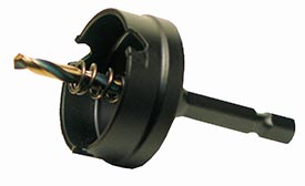 Type CHC-QR Carbide Tipped Holecutters 1/4" Quick Release
Hex Shank Type CHC-QR Carbide Tipped Holecutters 1/4" Quick Release Hex Shank